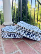 Load image into Gallery viewer, Block Print Train Case and Weekender Set