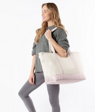 Load image into Gallery viewer, Block Print Train Case and Weekender Set