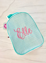 Load image into Gallery viewer, Mint Gumdrop Seersucker Lunchbox