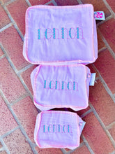 Load image into Gallery viewer, Mint Seersucker Stacking Set