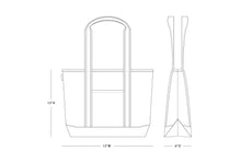 Load image into Gallery viewer, Monogrammed Boat Tote