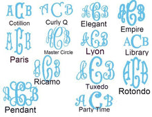 Load image into Gallery viewer, Monogrammed cocktail napkins (set of 4)