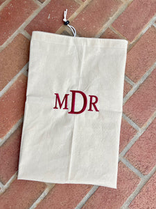 Monogrammed Laundry Bag