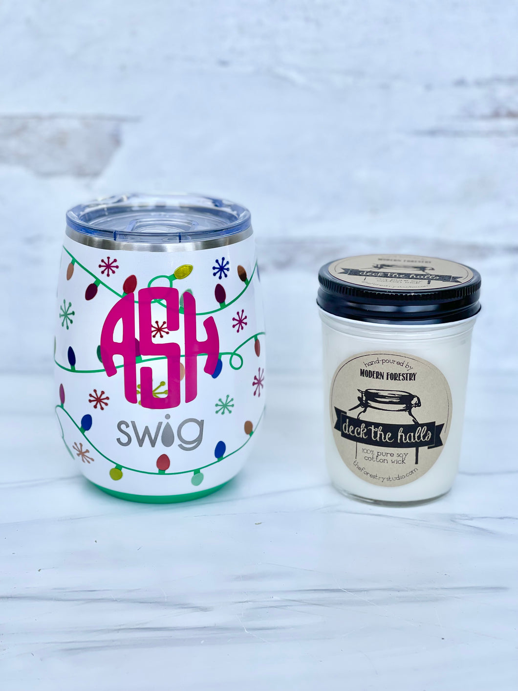 Swig Let it Glow Stemless Wine Cup