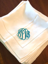 Load image into Gallery viewer, Monogrammed Dinner Napkins

