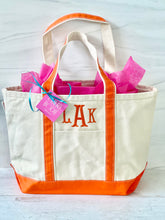 Load image into Gallery viewer, Monogrammed Boat Tote

