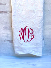 Load image into Gallery viewer, Monogrammed Baby Quilt
